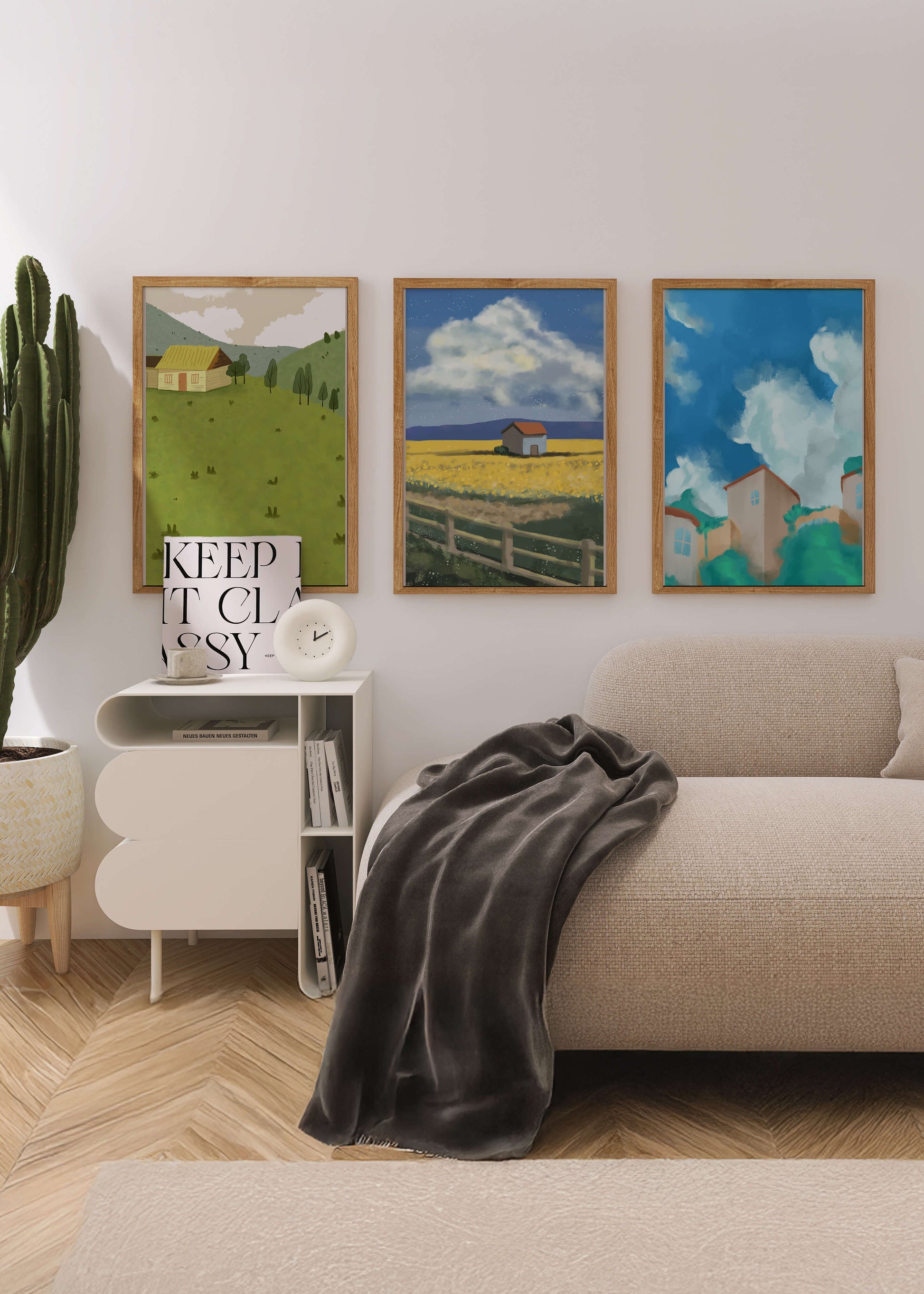 Paisajes Artísticos en Lienzos Modernos
