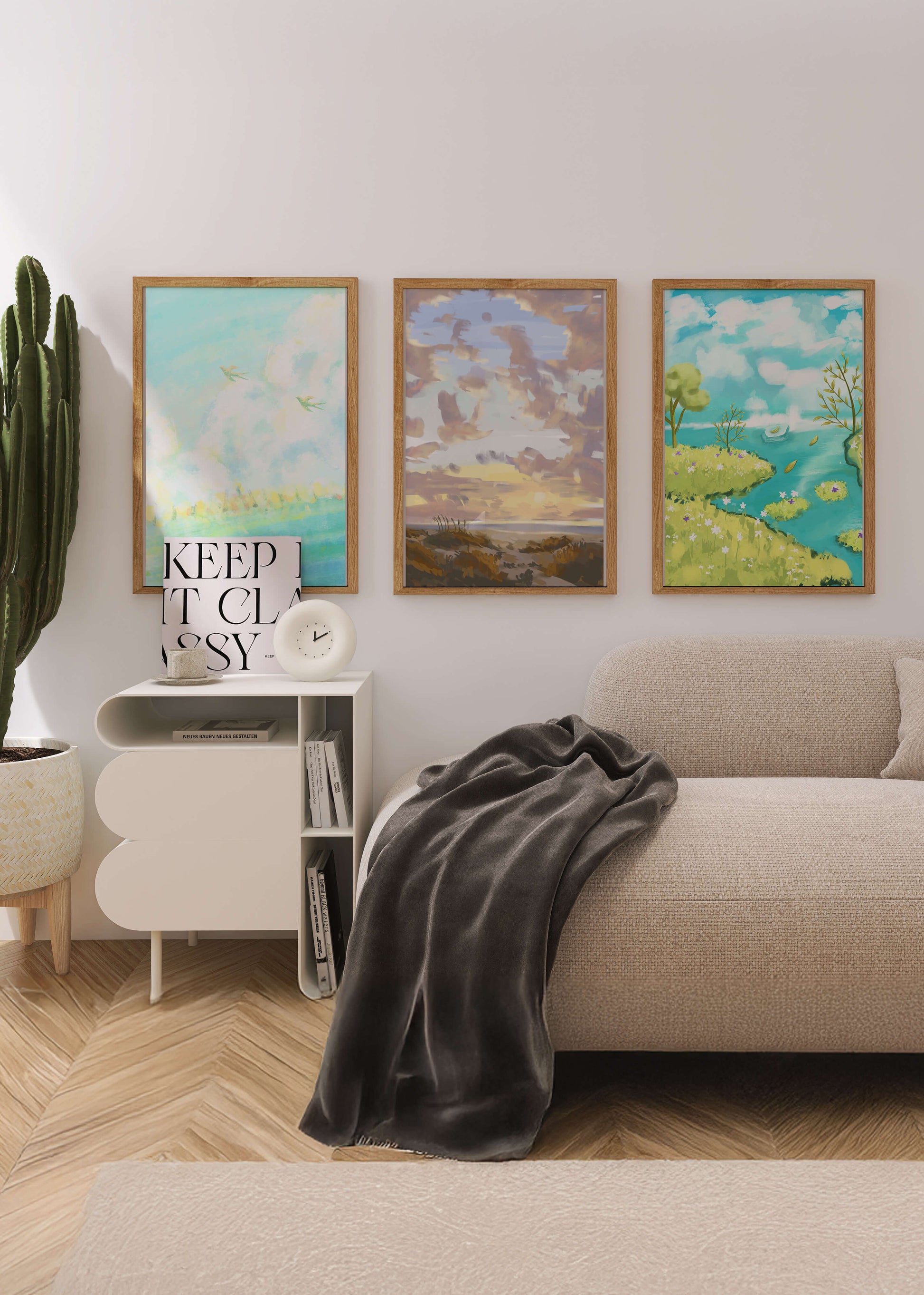 Imágenes Artísticas Naturales en Impresión de Alta Calidad Sin Marco