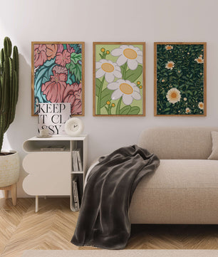 Imágenes de Flores en Estilo Ilustrativo