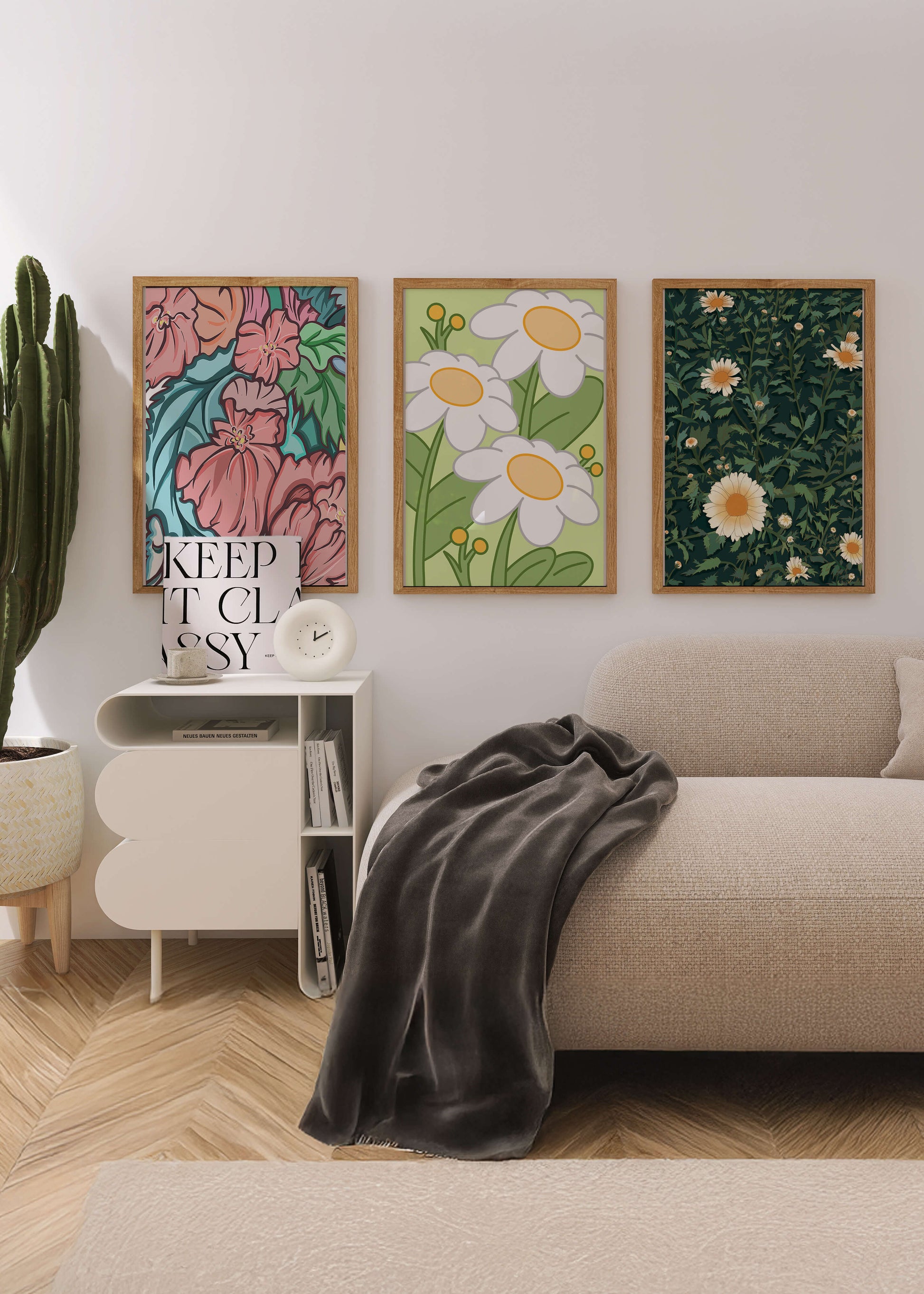 Imágenes de Flores en Estilo Ilustrativo