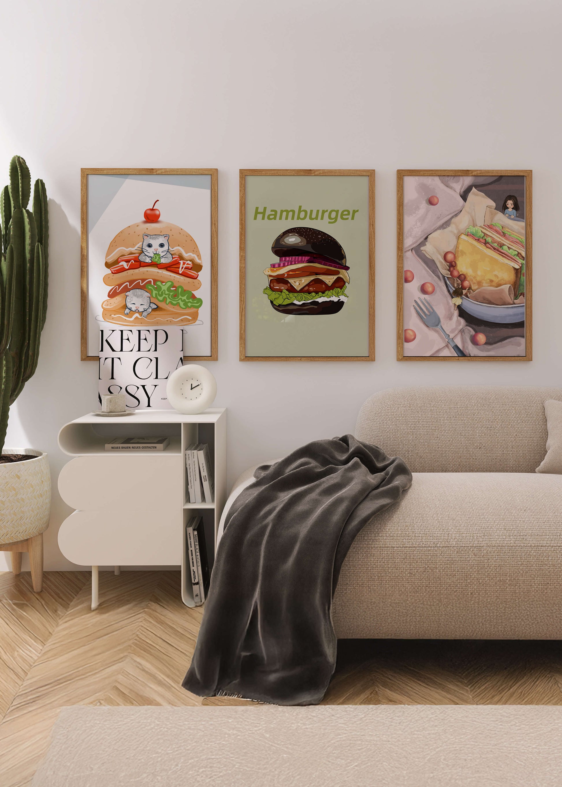 Impresiones Artísticas de Comida con Estilo Creativo