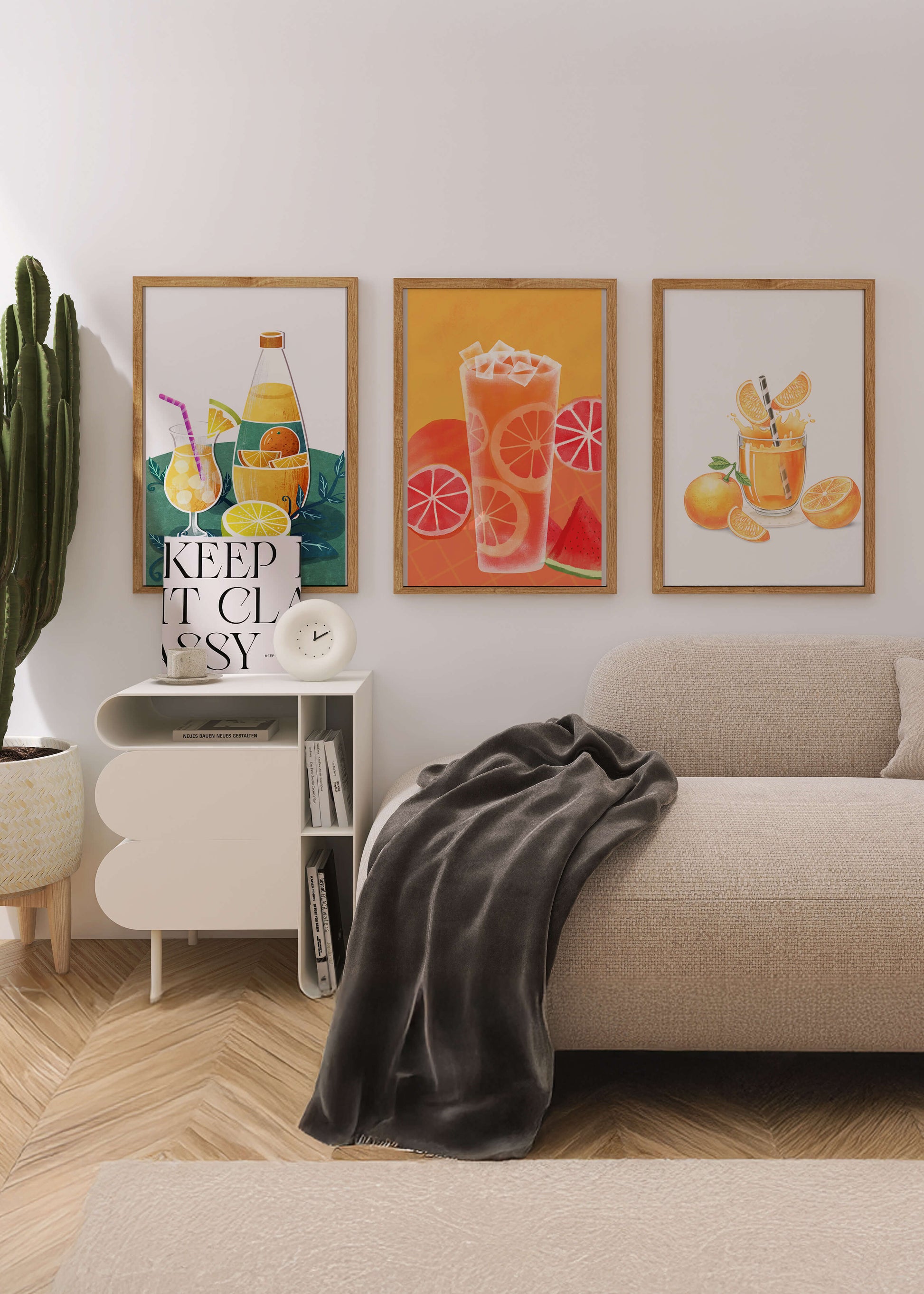 Pinturas Modernas de Bebidas Refrescantes
