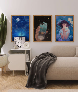 Art moderne en impressions de haute qualité sans cadre