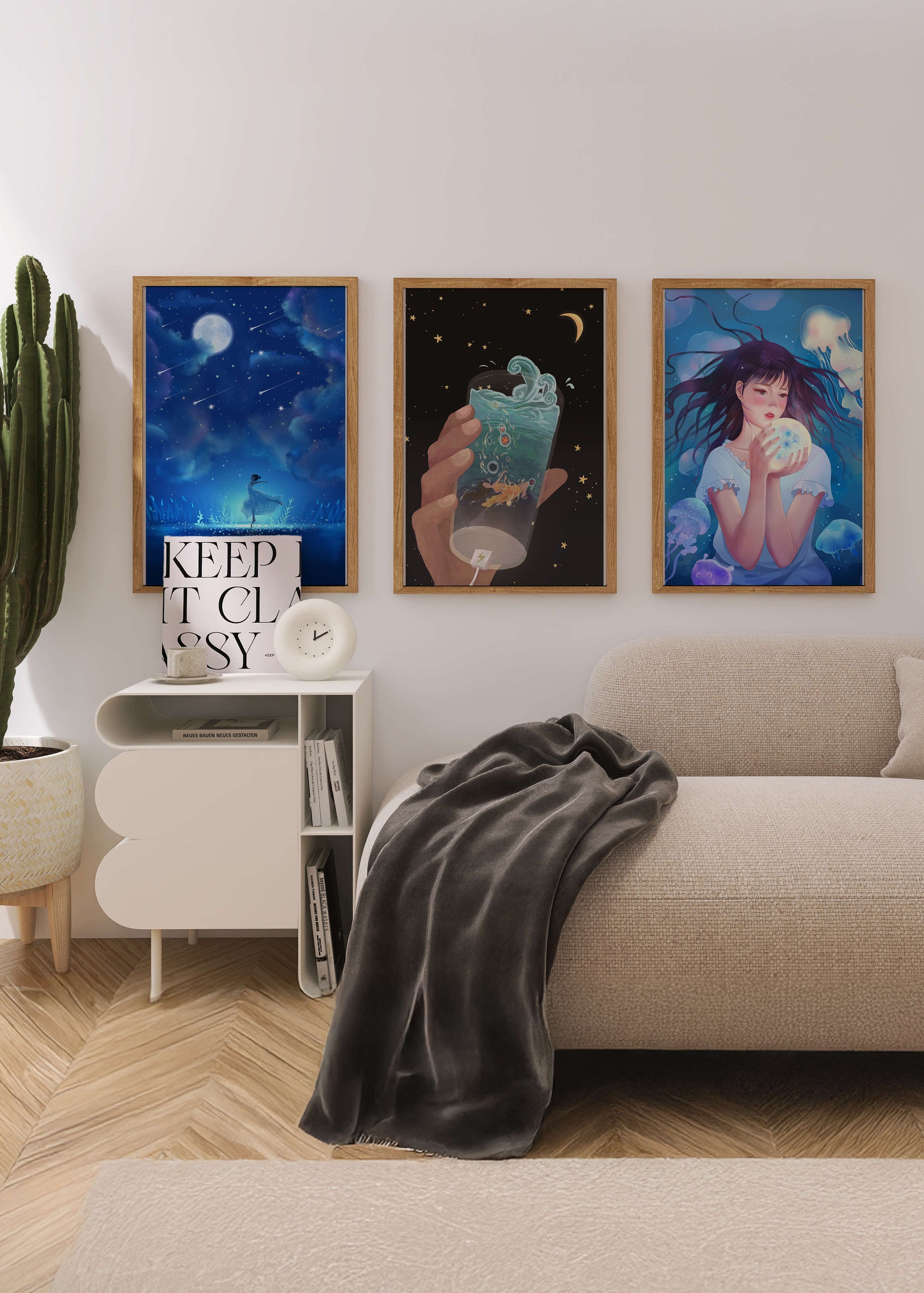 Art moderne en impressions de haute qualité sans cadre