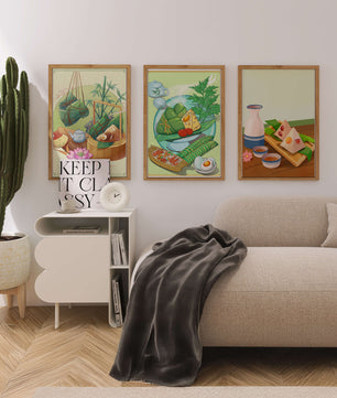 Œuvres d'art inspirées par la cuisine asiatique