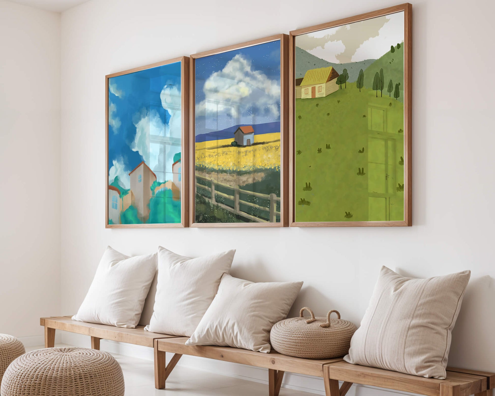 Paisajes Artísticos en Lienzos Modernos