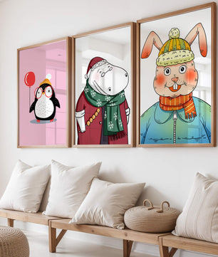 Artisanat pour enfants avec des animaux amusants pour la décoration