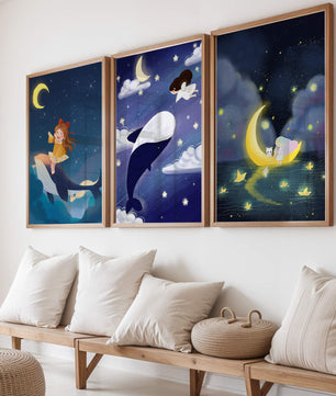 Aventuras de Niños en el Cielo Estrellado