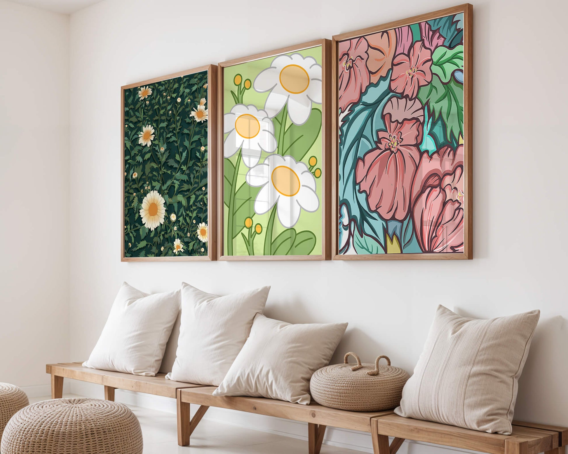 Imágenes de Flores en Estilo Ilustrativo