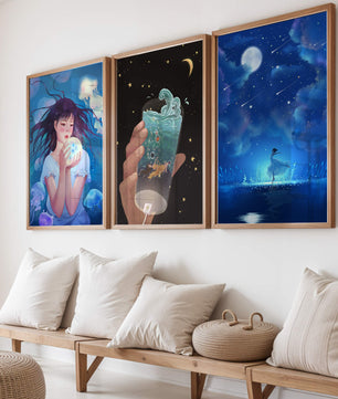 Art moderne en impressions de haute qualité sans cadre