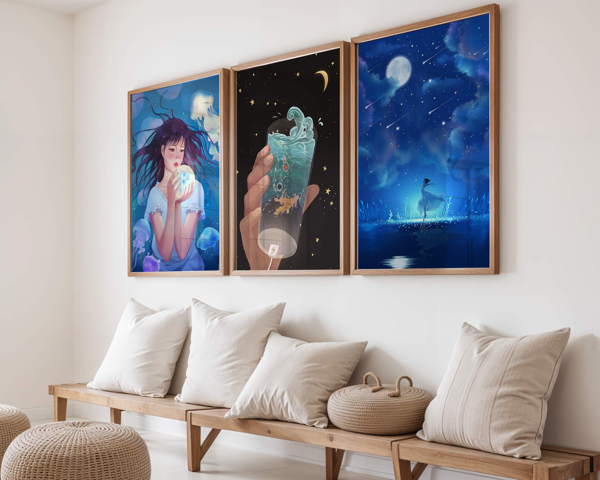 Art moderne en impressions de haute qualité sans cadre