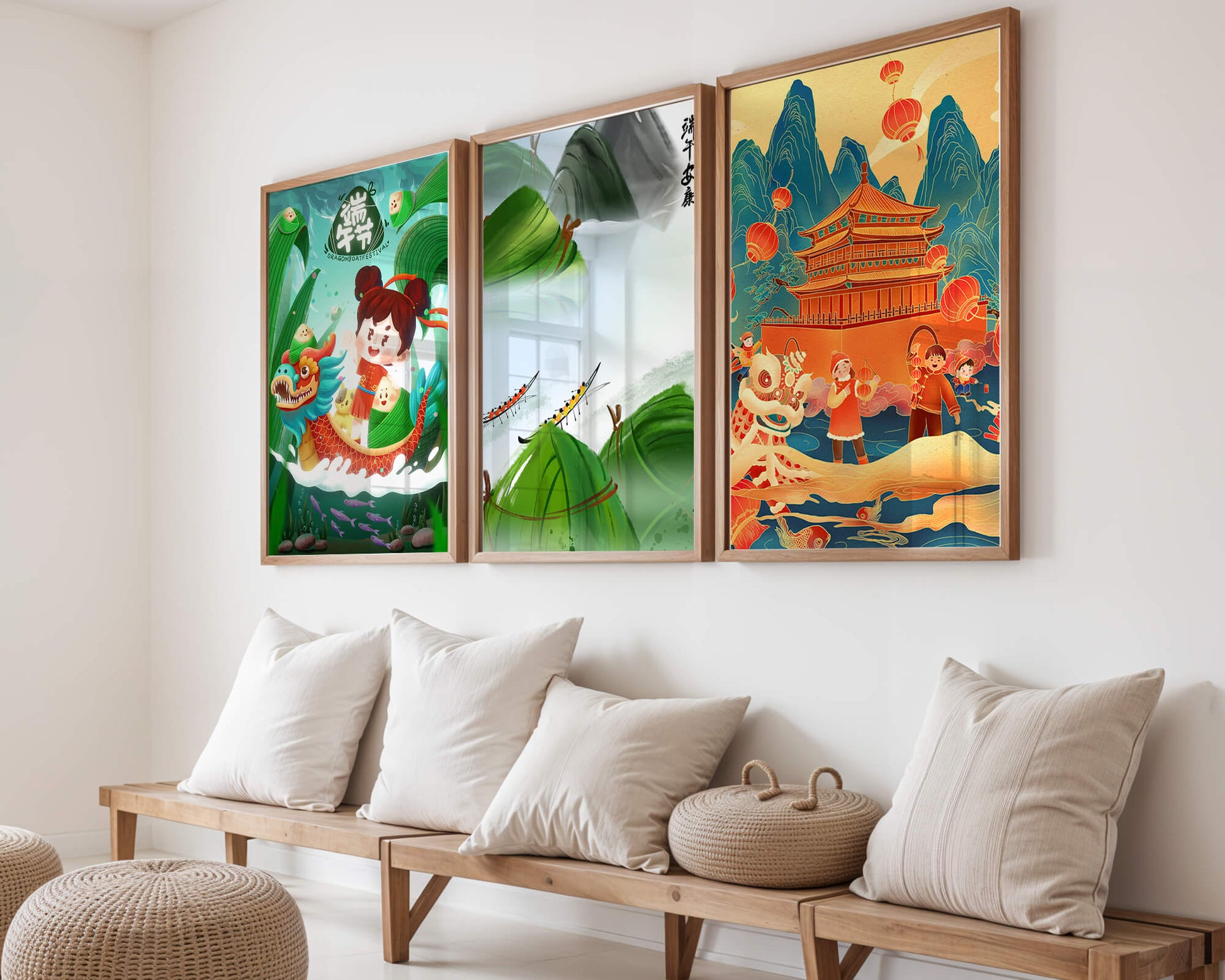 Affiches artistiques à thème festif oriental