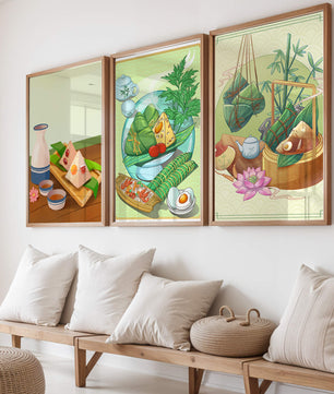Œuvres d'art inspirées par la cuisine asiatique