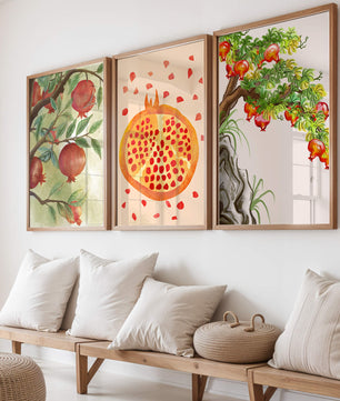 Art de grenades en style aquarelle