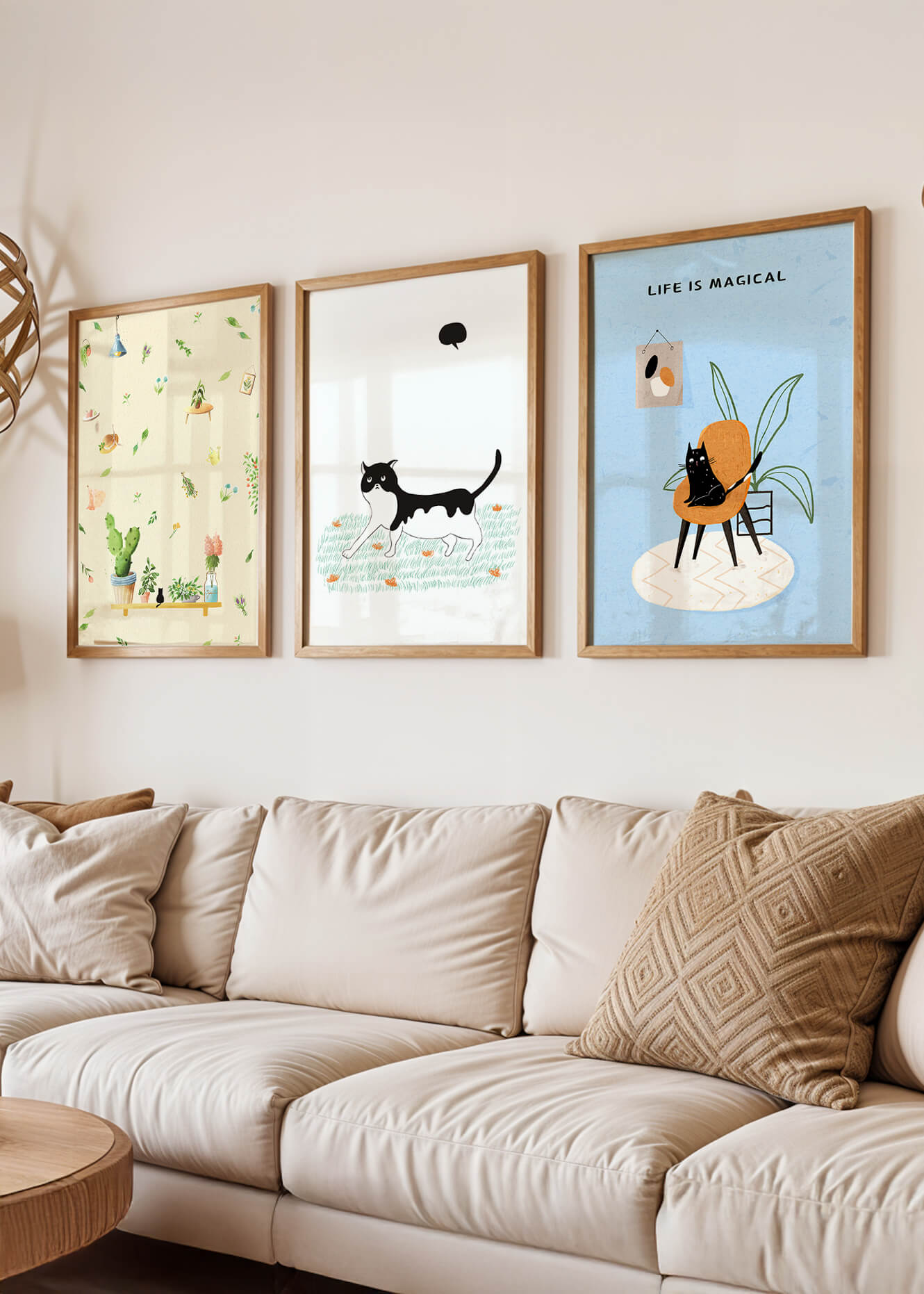 Impresiones Artísticas de Gatos en Diseño Moderno