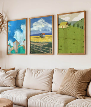 Paisajes Artísticos en Lienzos Modernos