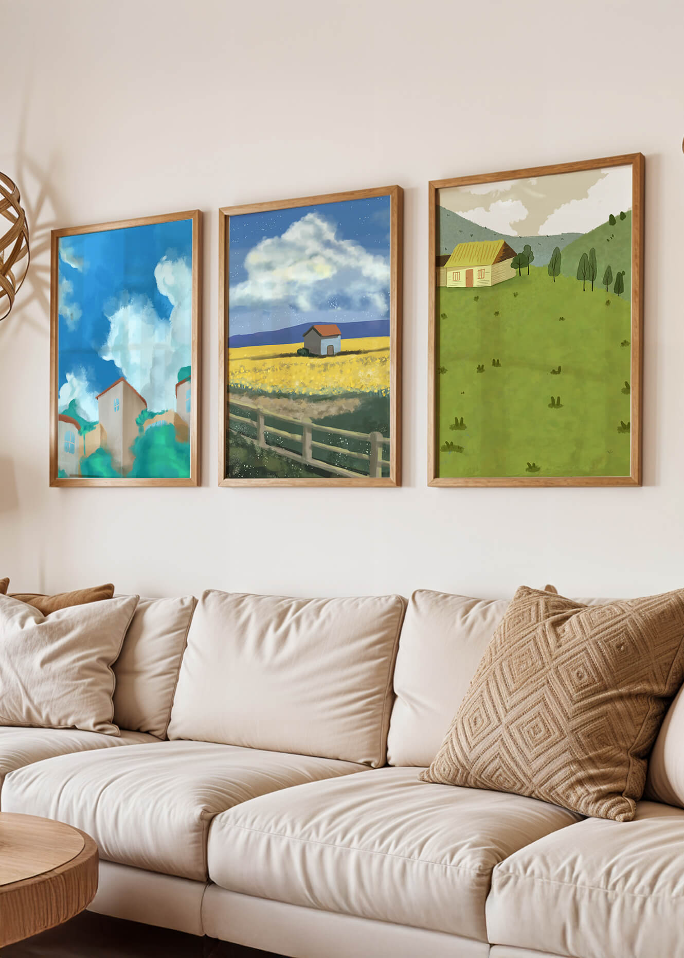 Paisajes Artísticos en Lienzos Modernos