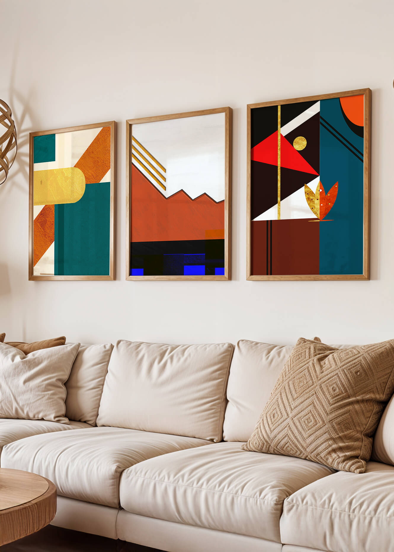 Impresiones Artísticas Modernas y Abstractas sin Marco