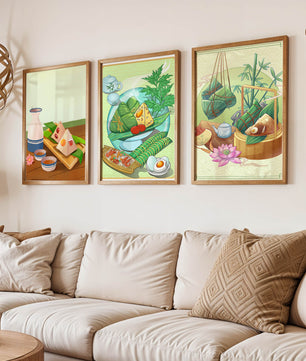 Œuvres d'art inspirées par la cuisine asiatique