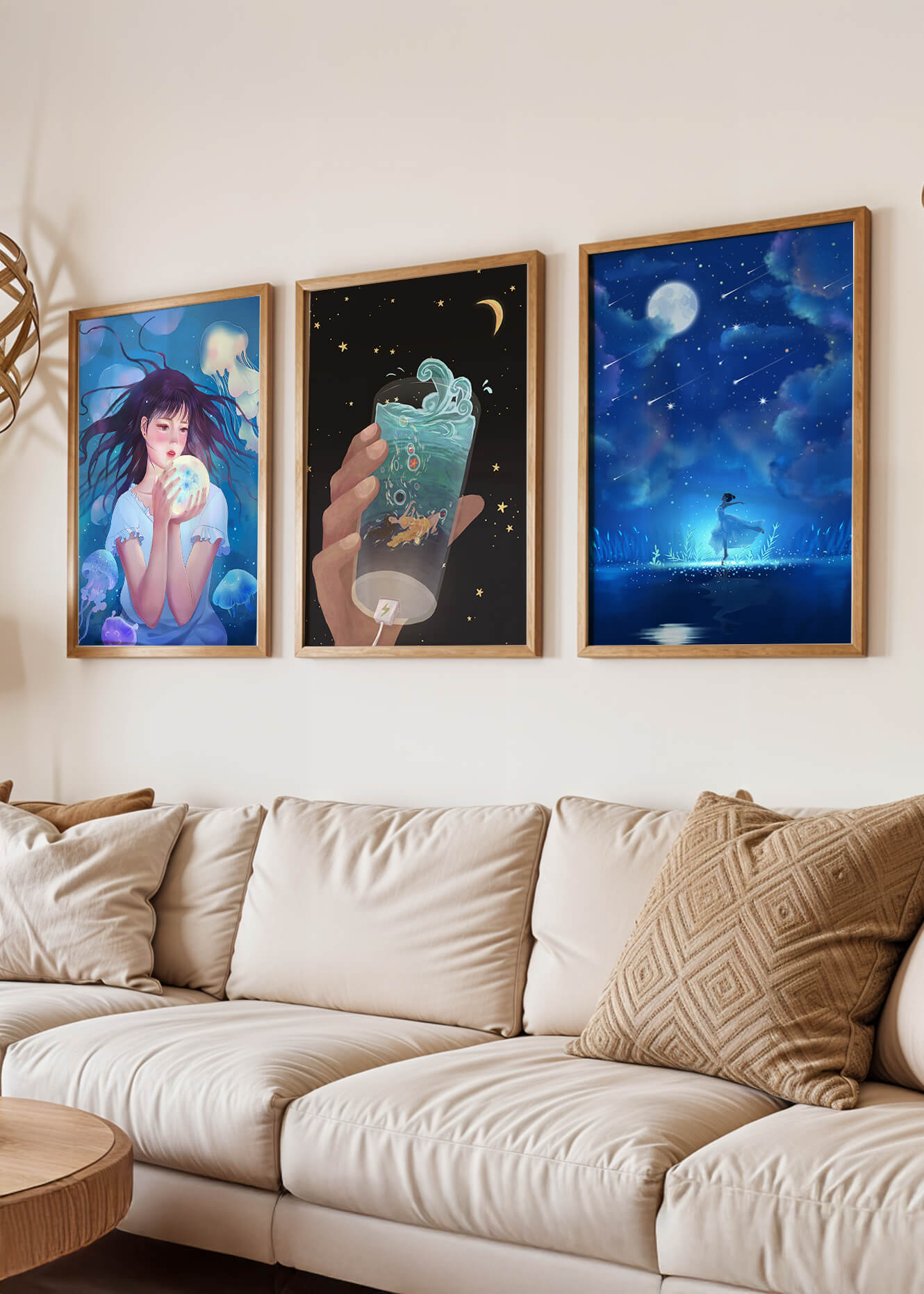 Art moderne en impressions de haute qualité sans cadre