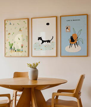 Impresiones Artísticas de Gatos en Diseño Moderno