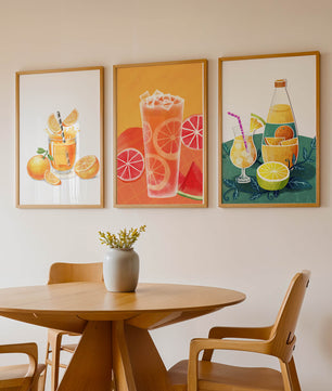 Peintures Modernes de Boissons Rafraîchissantes