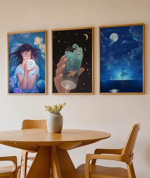 Art moderne en impressions de haute qualité sans cadre