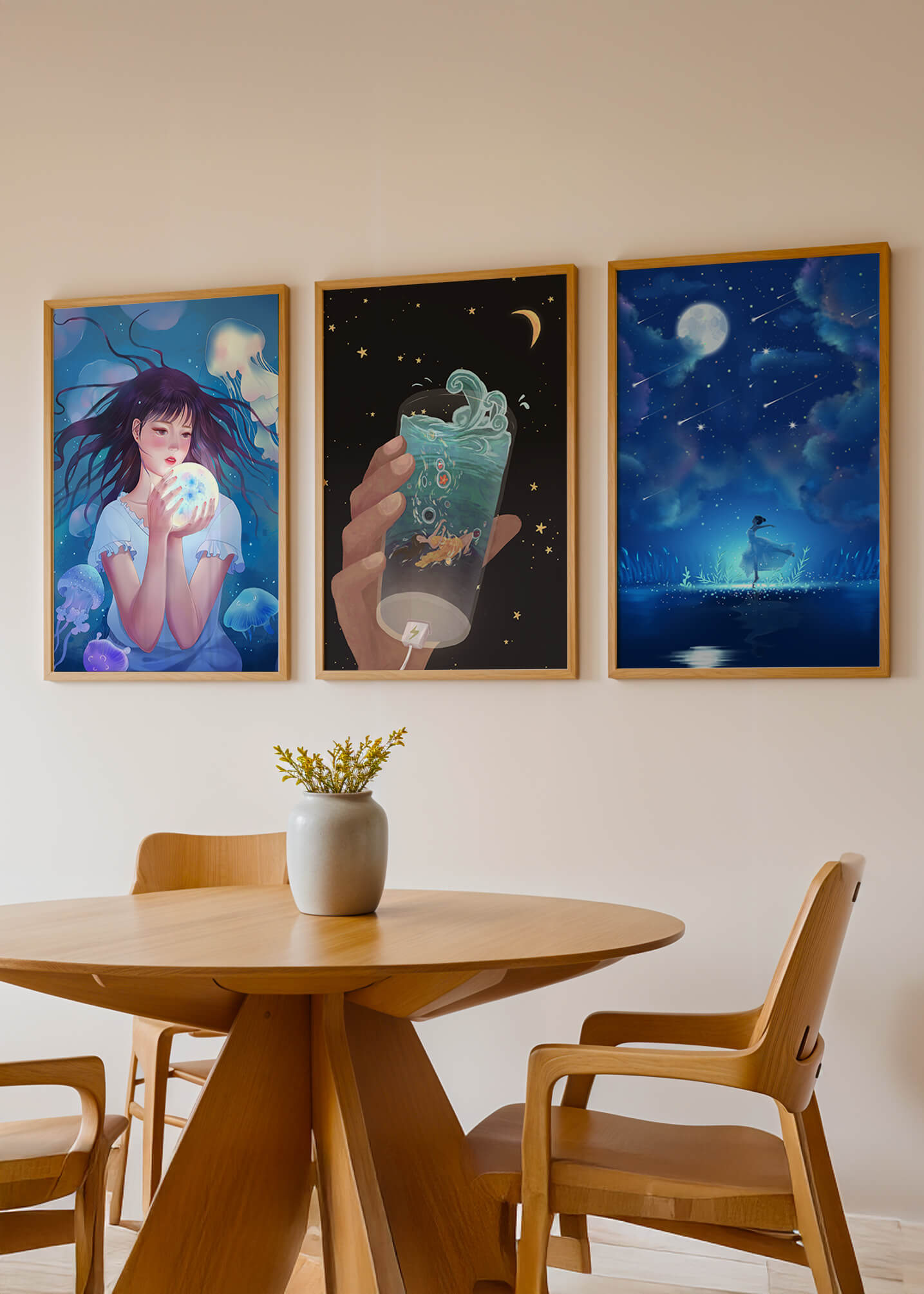 Art moderne en impressions de haute qualité sans cadre