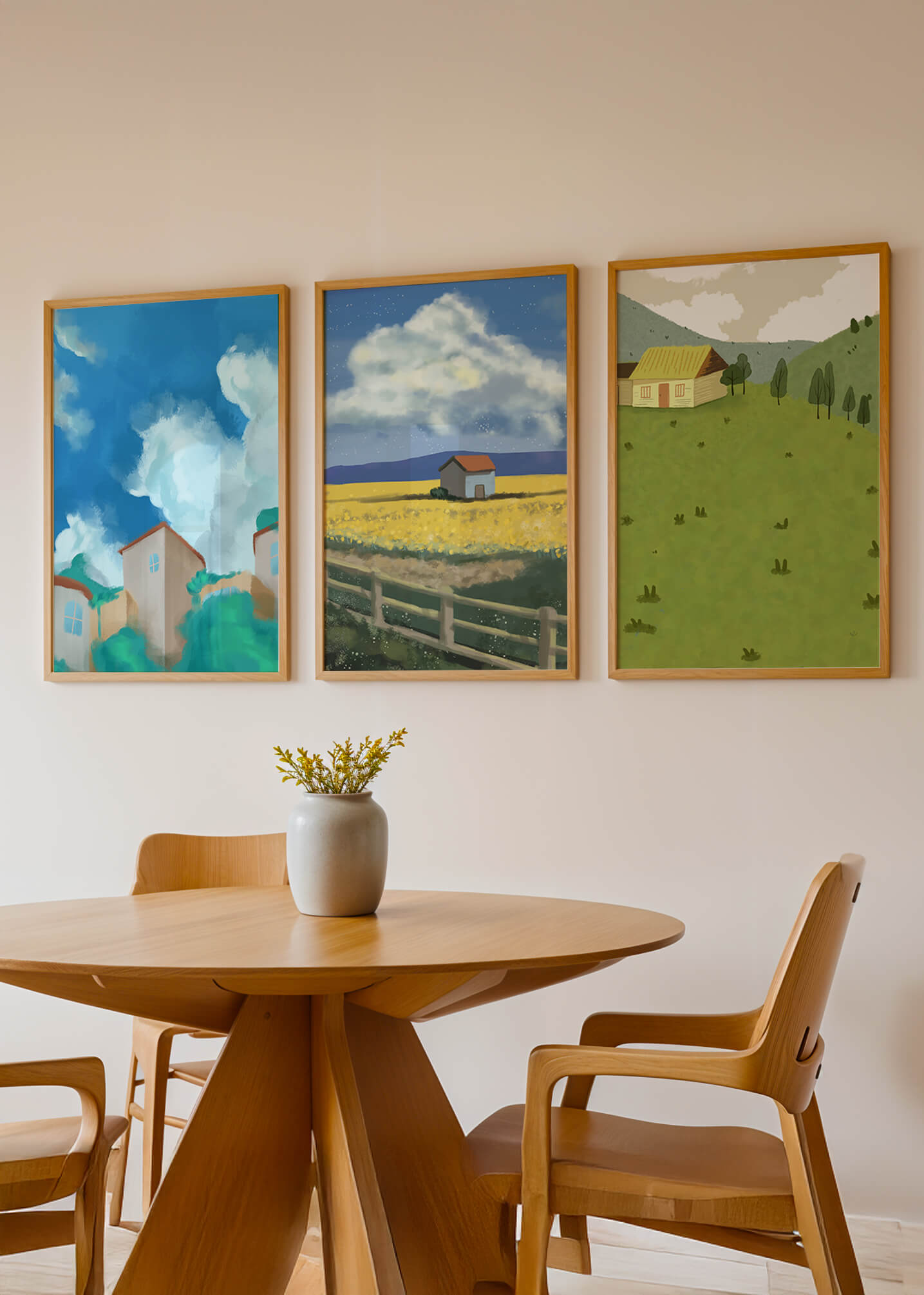 Paisajes Artísticos en Lienzos Modernos