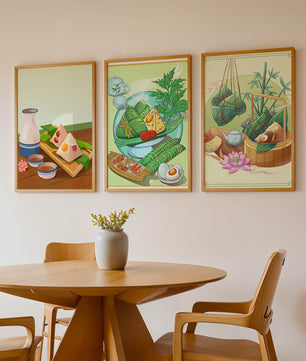 Œuvres d'art inspirées par la cuisine asiatique