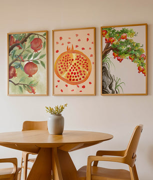 Art de grenades en style aquarelle