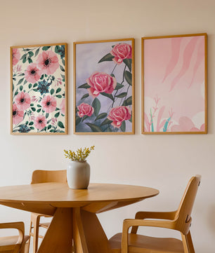 Impresiones Florales en Decoración Moderna