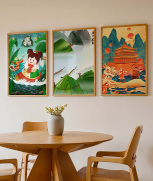 Affiches artistiques à thème festif oriental