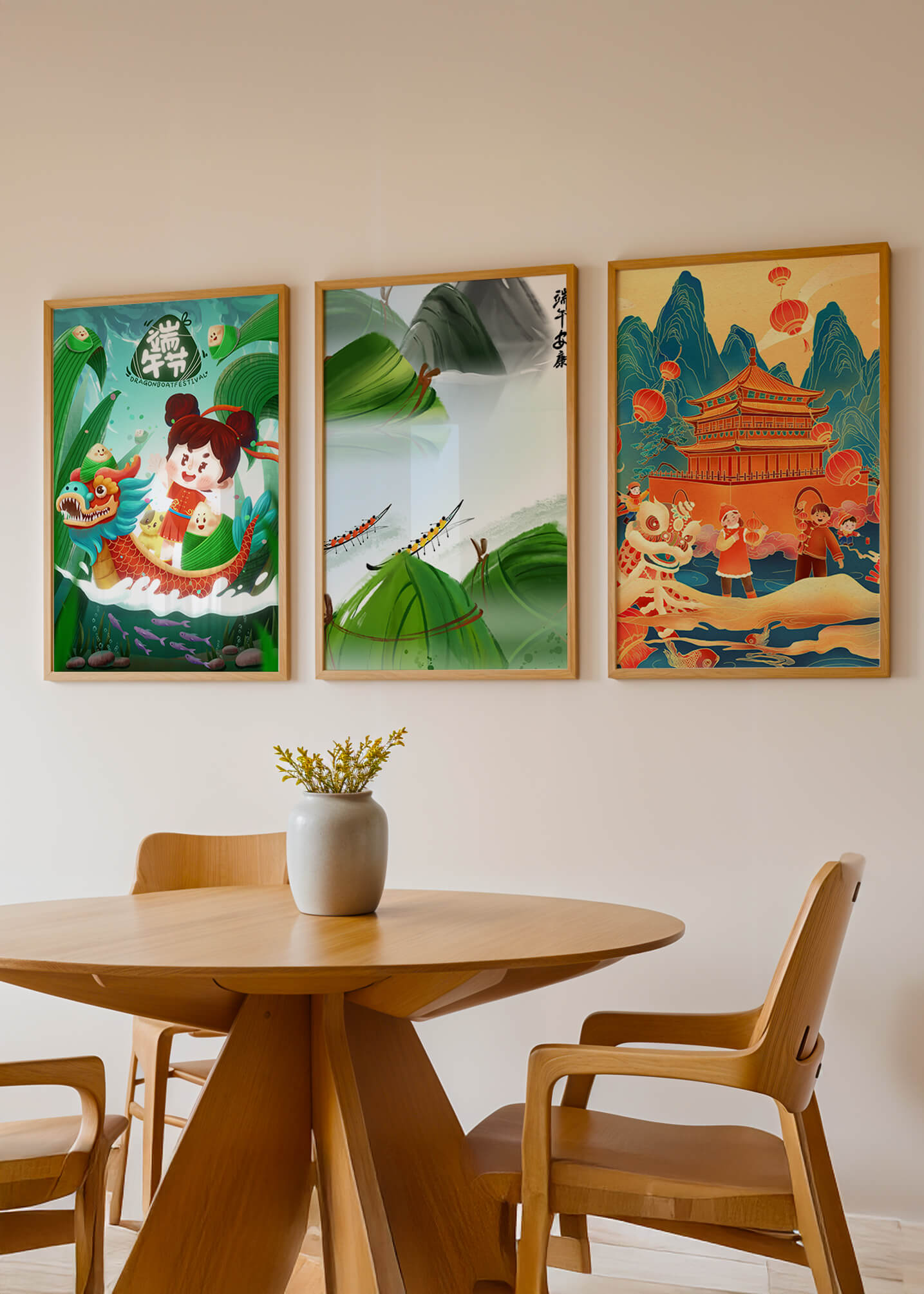 Affiches artistiques à thème festif oriental