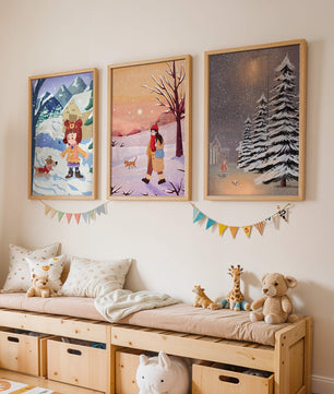 Tableaux d'hiver pour la décoration intérieure