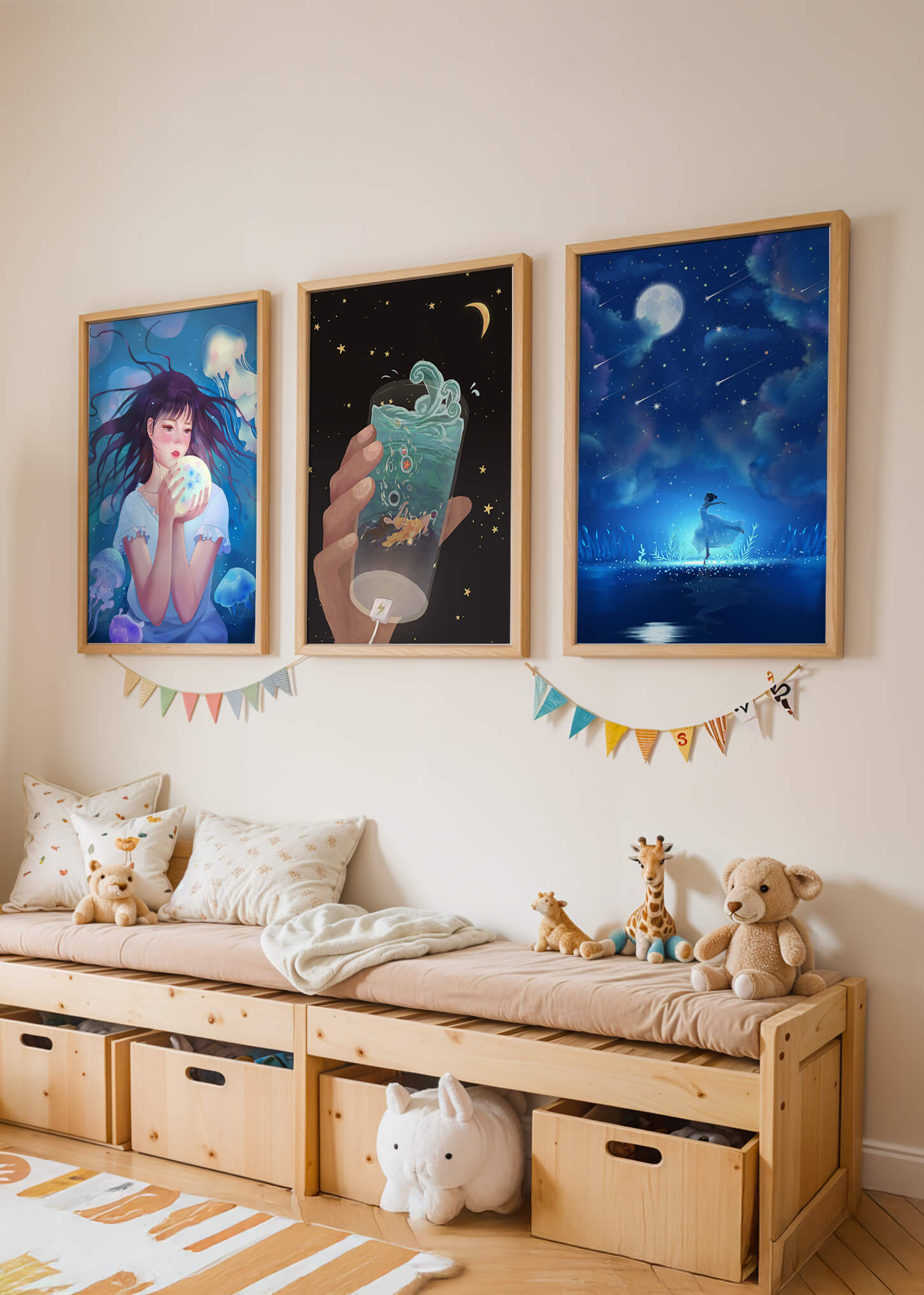 Art moderne en impressions de haute qualité sans cadre