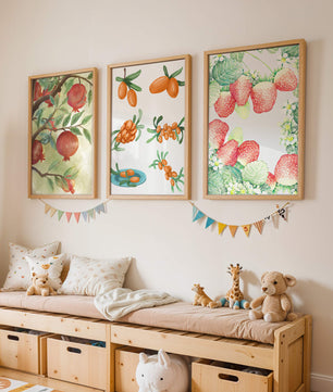 Art botanique : Fruits en impressions de haute qualité