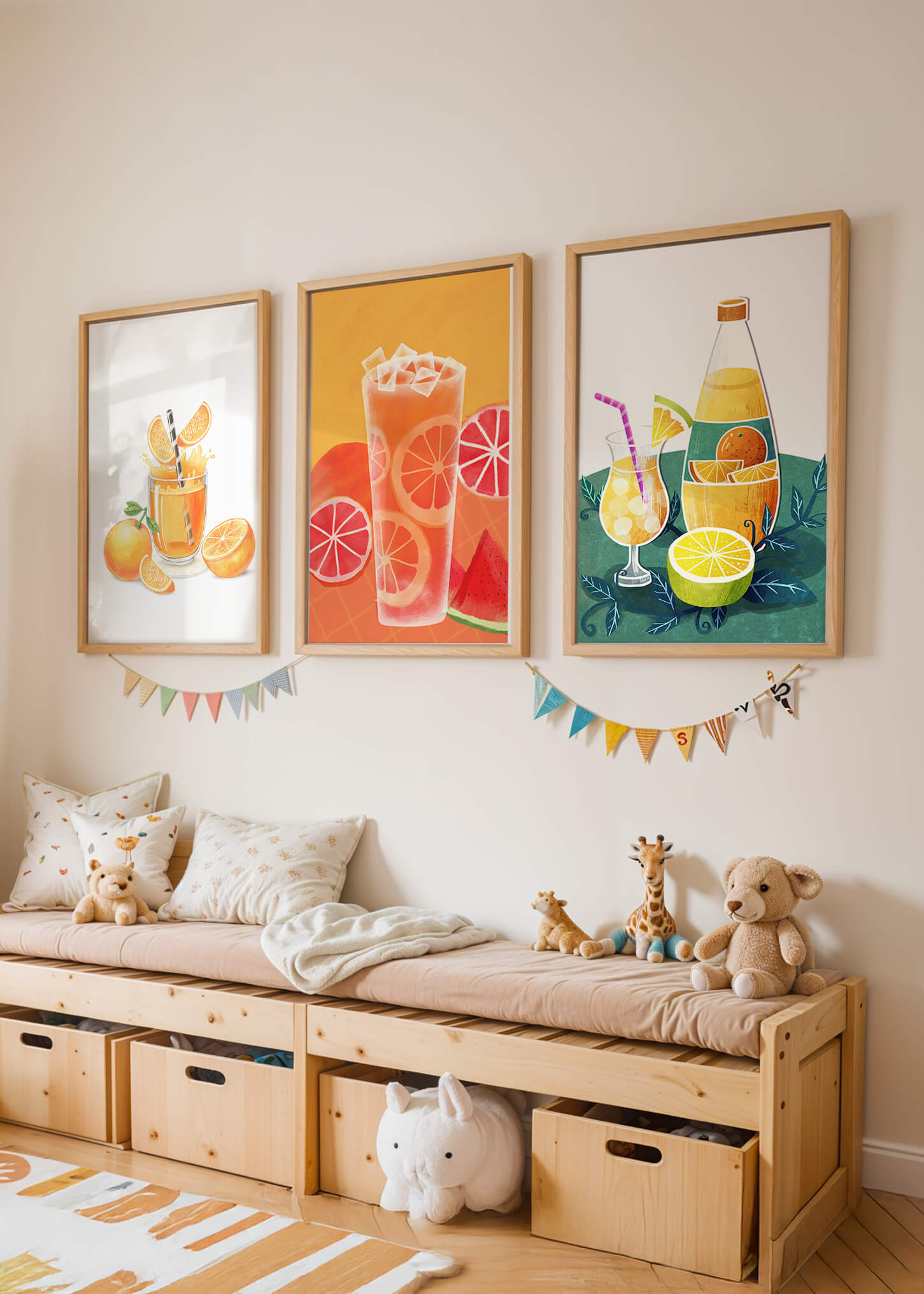 Pinturas Modernas de Bebidas Refrescantes
