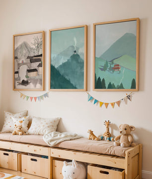 Imágenes de Paisajes Naturales Minimalistas en Interiores Modernos