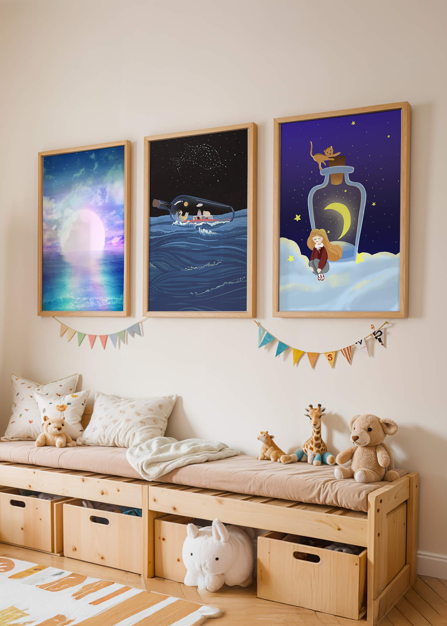 Impresiones Artísticas de Paisajes Oníricos y Fantasía