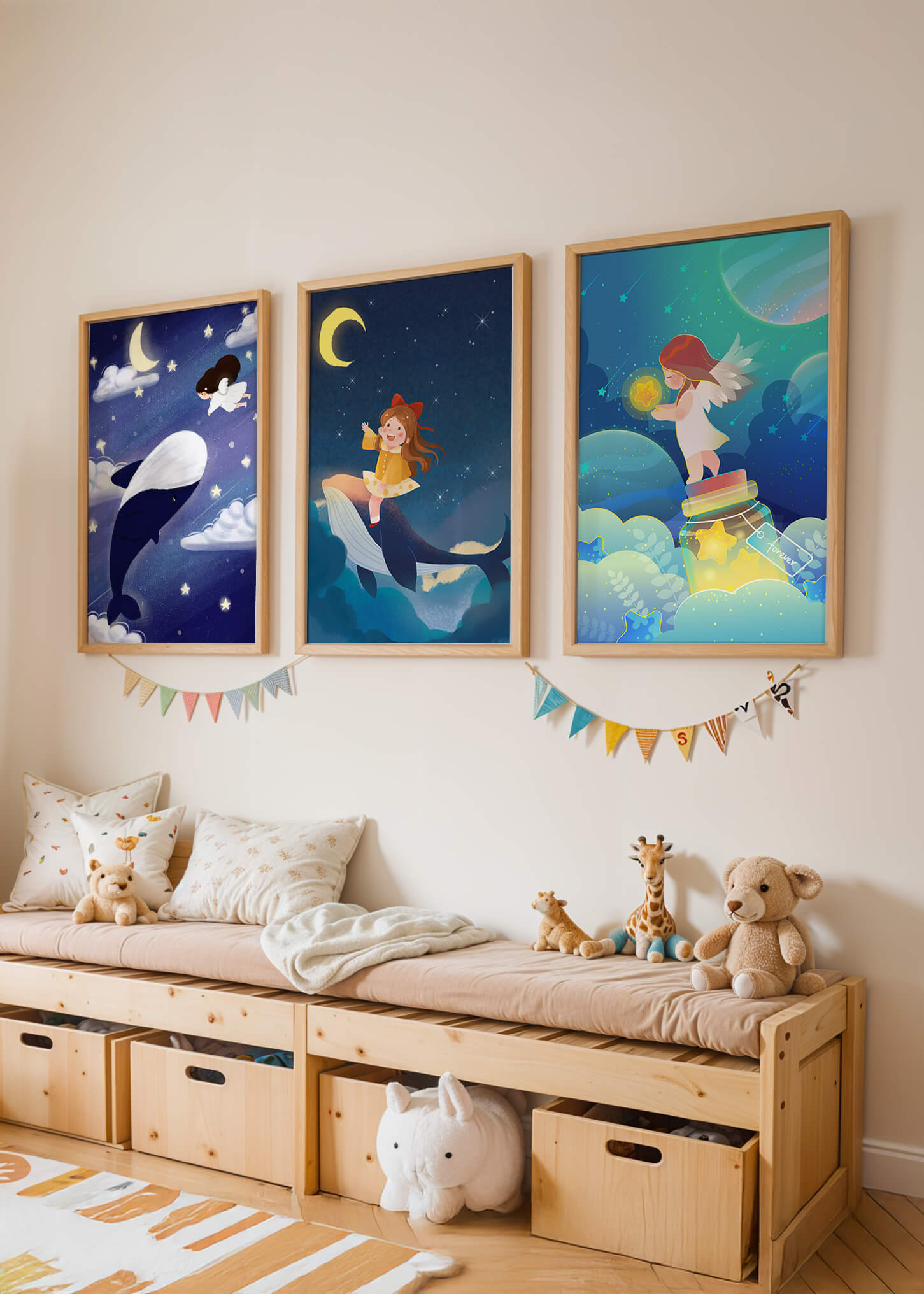 Aventure d’enfants sous le ciel étoilé