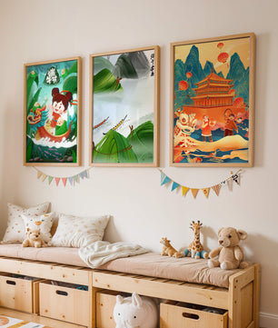 Affiches artistiques à thème festif oriental
