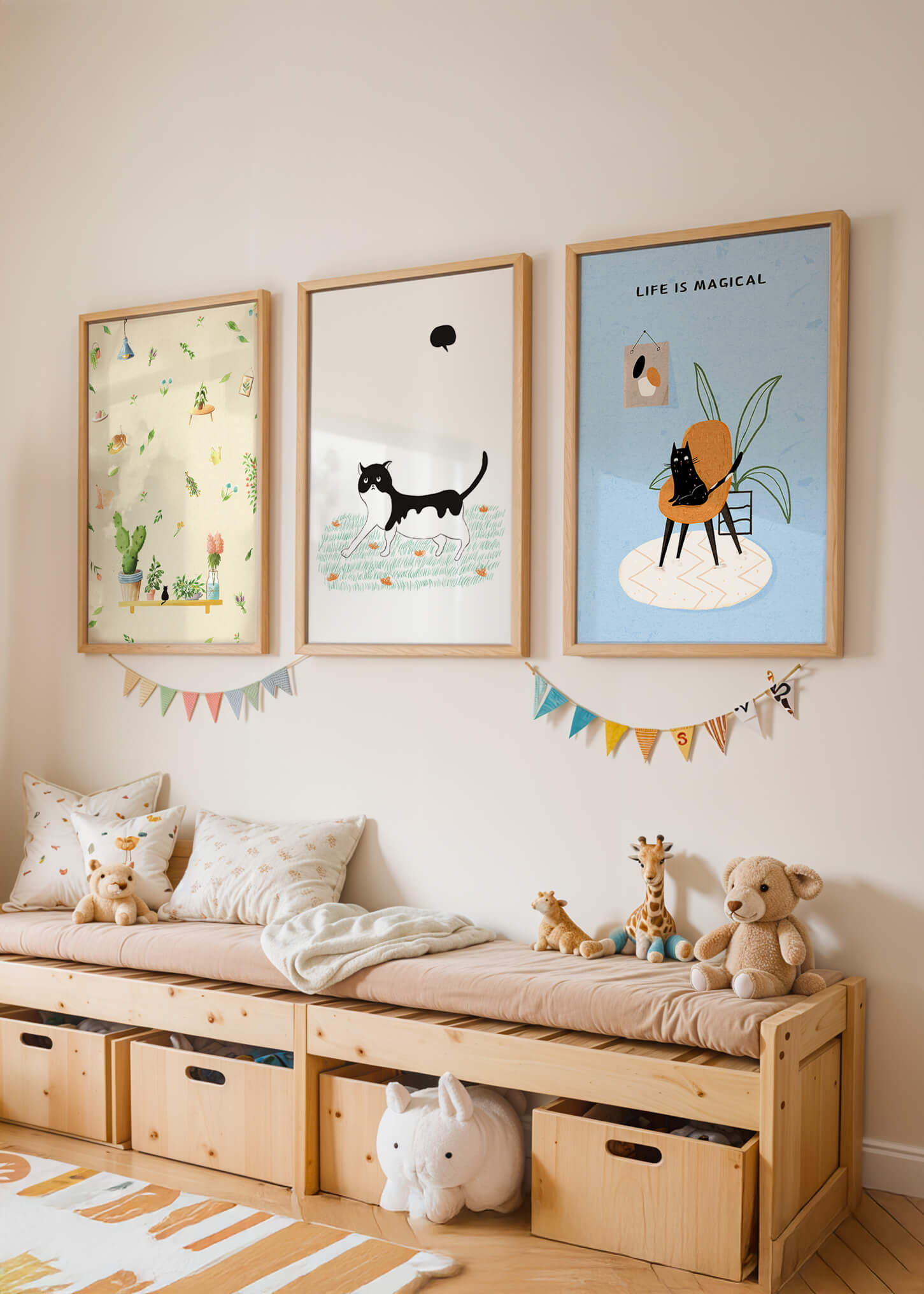 Impresiones Artísticas de Gatos en Diseño Moderno