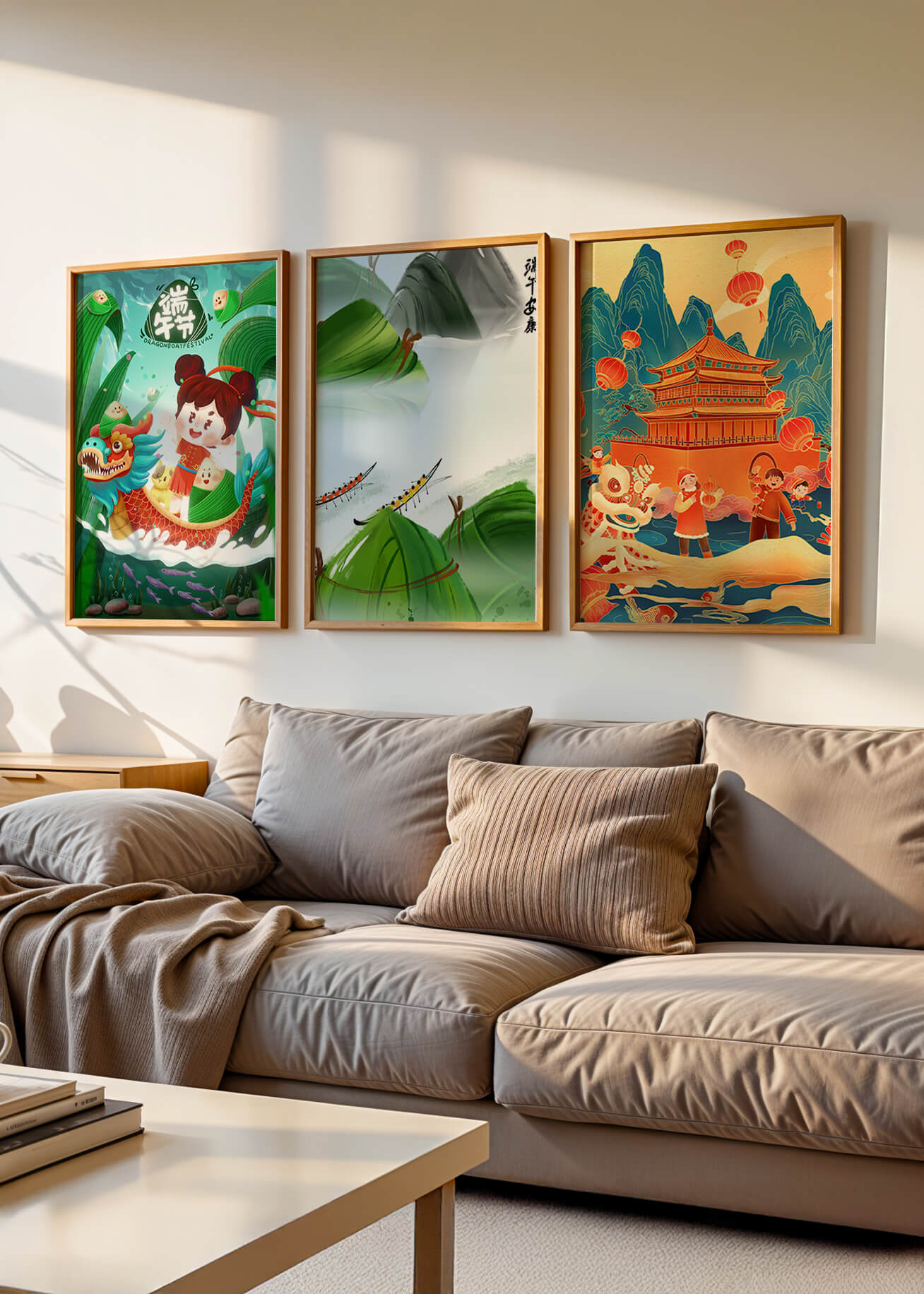 Affiches artistiques à thème festif oriental