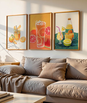 Peintures Modernes de Boissons Rafraîchissantes