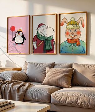 Artisanat pour enfants avec des animaux amusants pour la décoration
