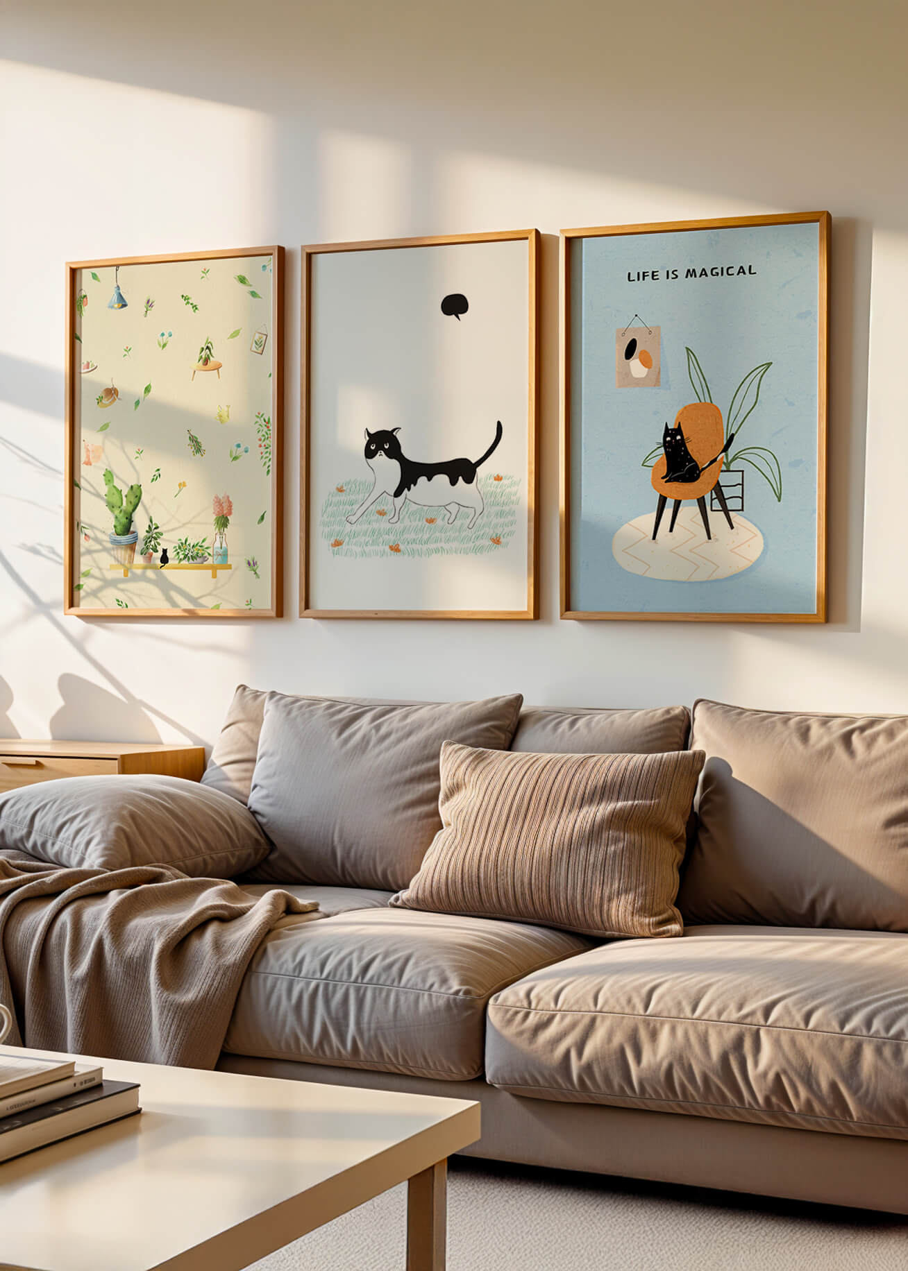 Impresiones Artísticas de Gatos en Diseño Moderno
