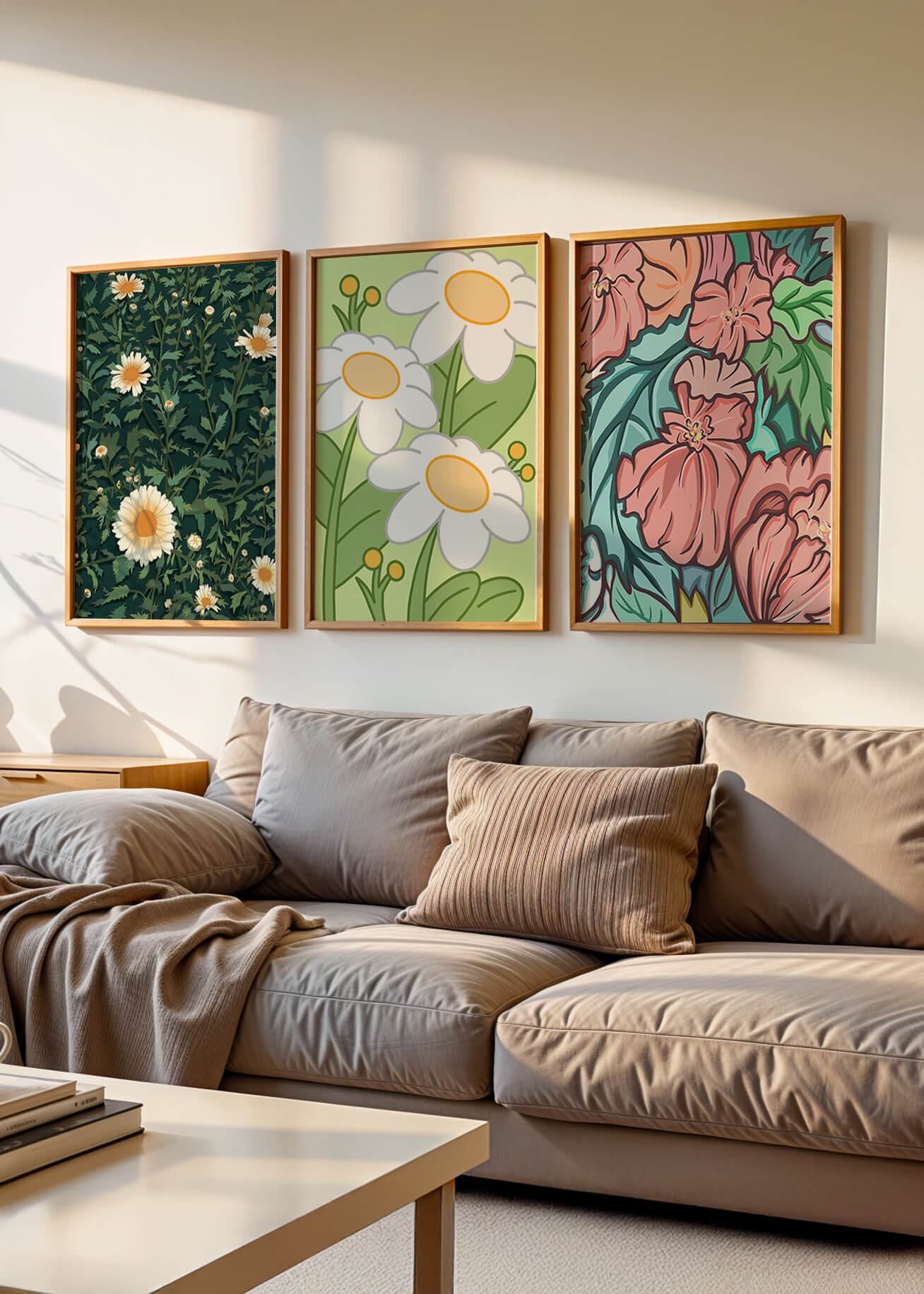 Imágenes de Flores en Estilo Ilustrativo