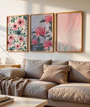 Impresiones Florales en Decoración Moderna