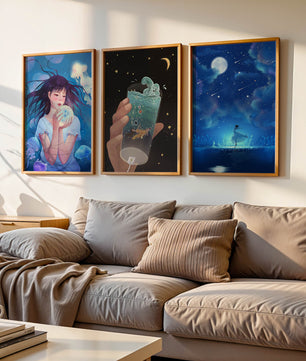 Art moderne en impressions de haute qualité sans cadre